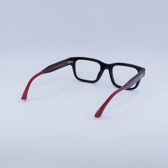 Gucci GG1865O 001 Eyeglasses Black 50mm Square Frame - Picture 8 of 9